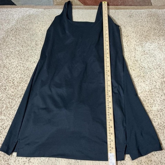 Old Navy Active Powersoft Exercise Dress Black Built-in Bra Shorts Medium 831911 - Picture 7 of 8